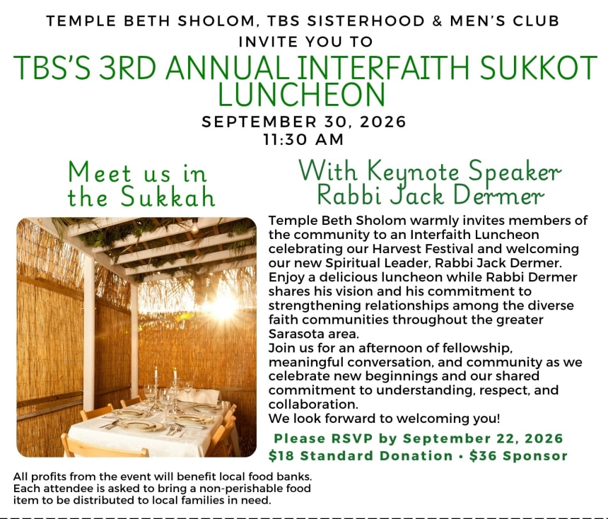 Interfaith Sukkot Luncheon
