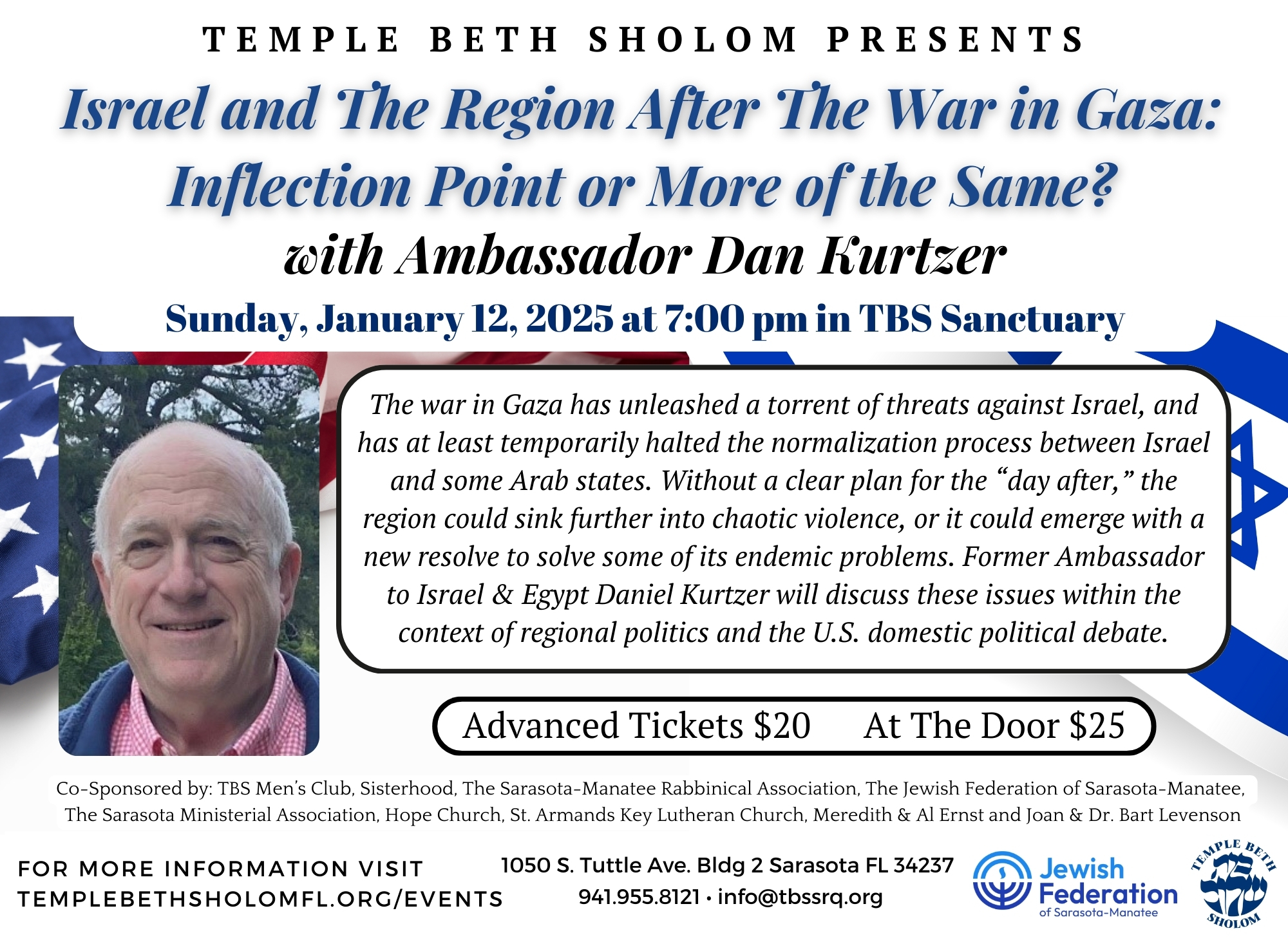 Israel and The Region After The War in Gaza: Inflection Point or More of the Same? with Ambassador Dan Kurtzer